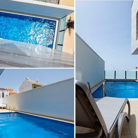 Moderna Casa Independiente Con Piscina, Vista Mar Y Teide En La Listada Villa Exterior foto